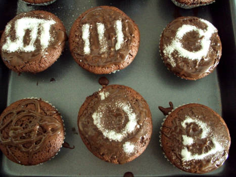 MARS cupcakes :D