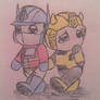 Baby Prime and Bumblebee