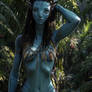 Avatar Neytiri full portrait realistic