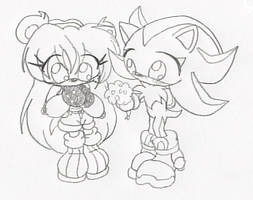 Chibi Shadow and Mina