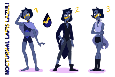 Nocturnal Lapis Lazuli Forms