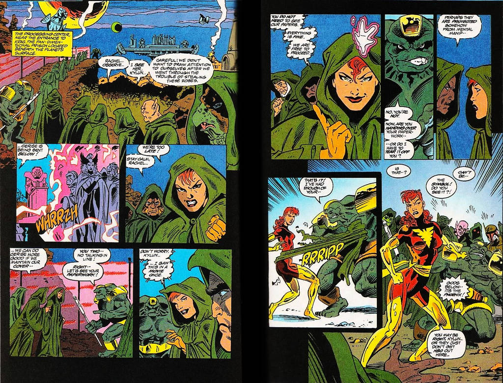 Phoenix's robe ripped off revealing costume by Ancient-Forest-Bear on ...