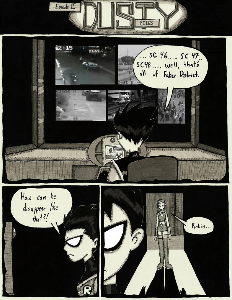 Dusty Files: Page One by janiceghosthunter on DeviantArt