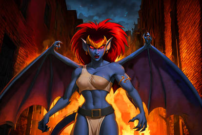 An encounter with Demona