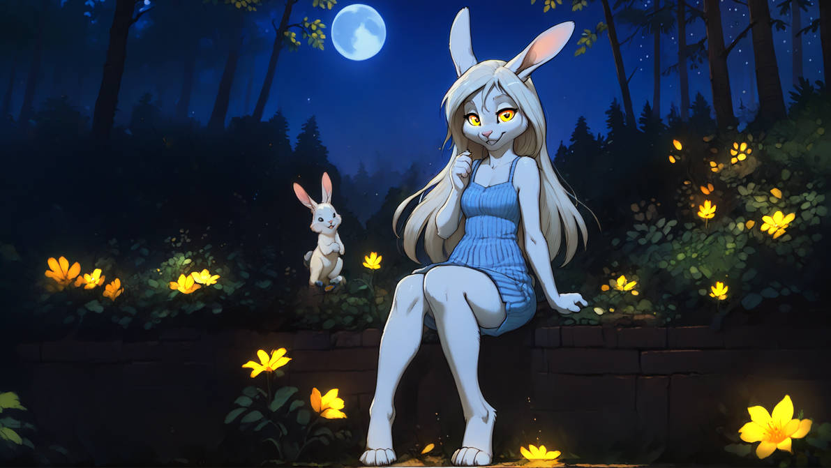 Chi Chi Rabbit Chi the werebunny by Ice-Raccoon on DeviantArt