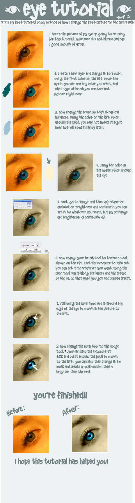 Eye Tutorial by Sugargrl14 on DeviantArt