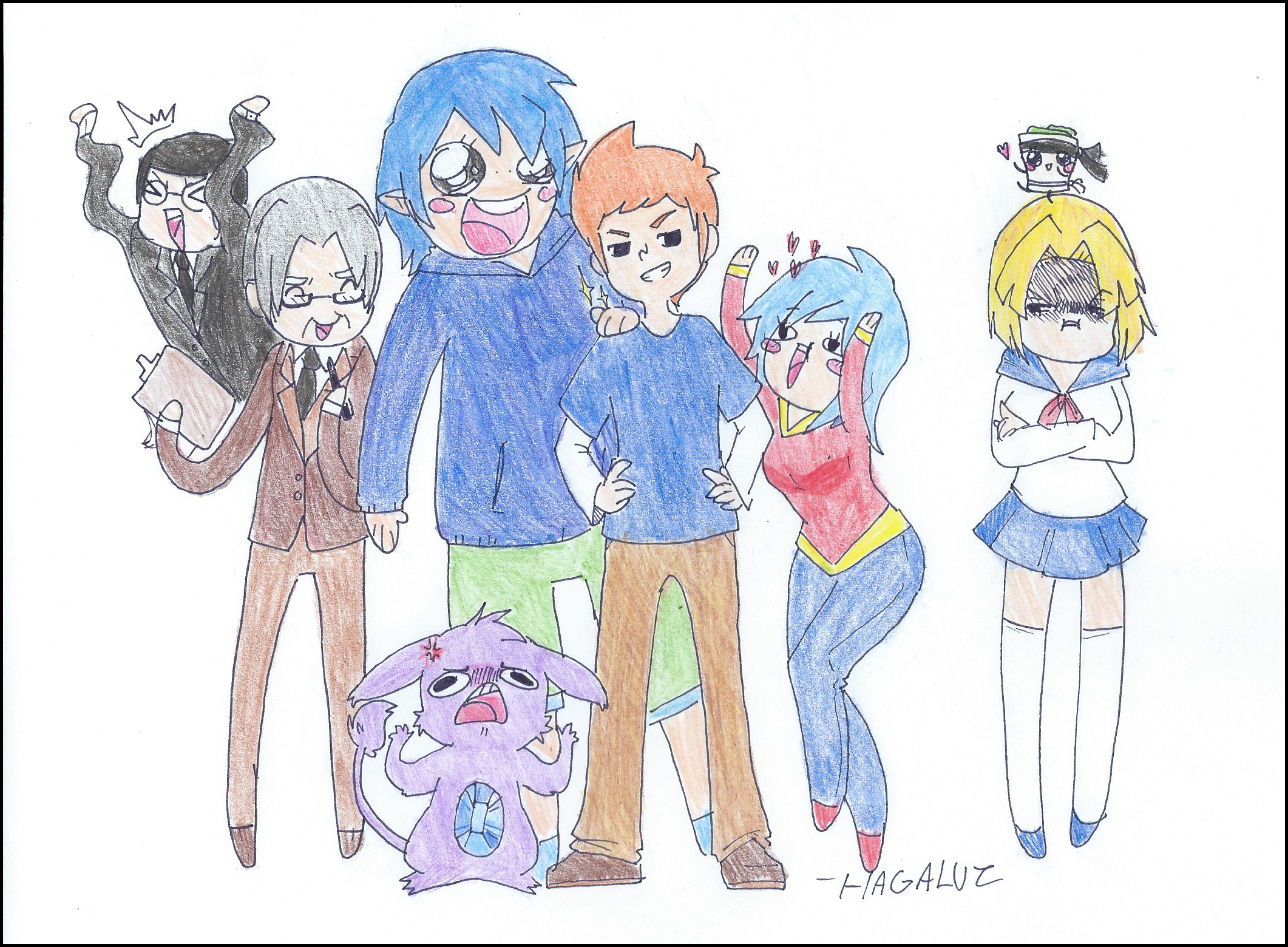 Kappa Mikey by Hagaluz on DeviantArt Kappa Mikey by Hagaluz on DeviantArt
