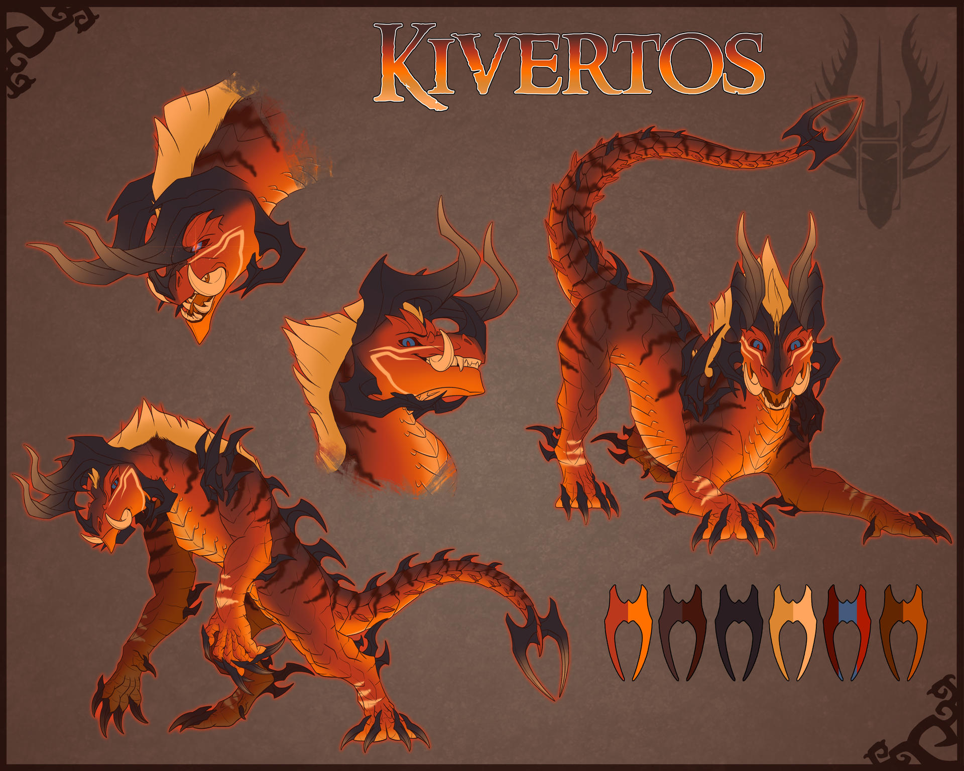 Kivertos Ref .: Commission :. by TheHeiosLair on DeviantArt