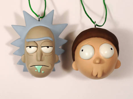 Rick and Morty ornaments