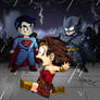 Batman vs Superman Chibi