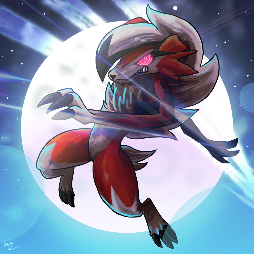 Lycanroc Midnight Form by smokeragon on DeviantArt Lycanroc Midnight Form by smokeragon on DeviantArt