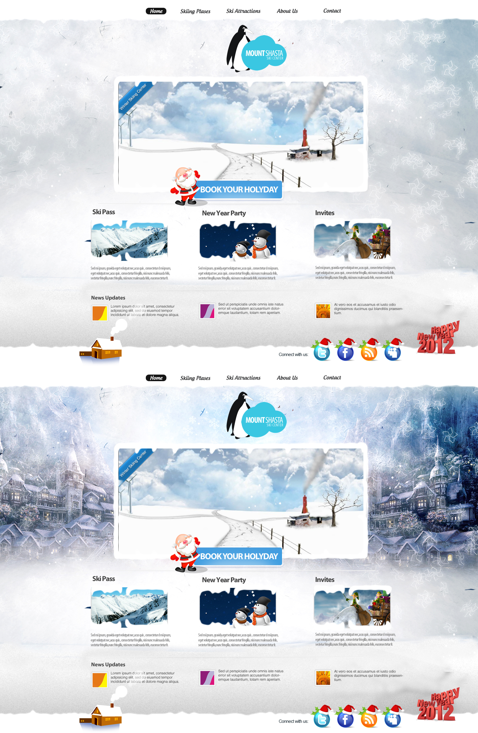 Winter Ski Centre Web Design