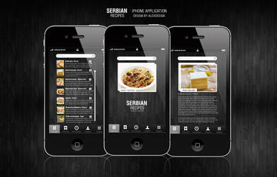 Serbian Recipes Iphone Application