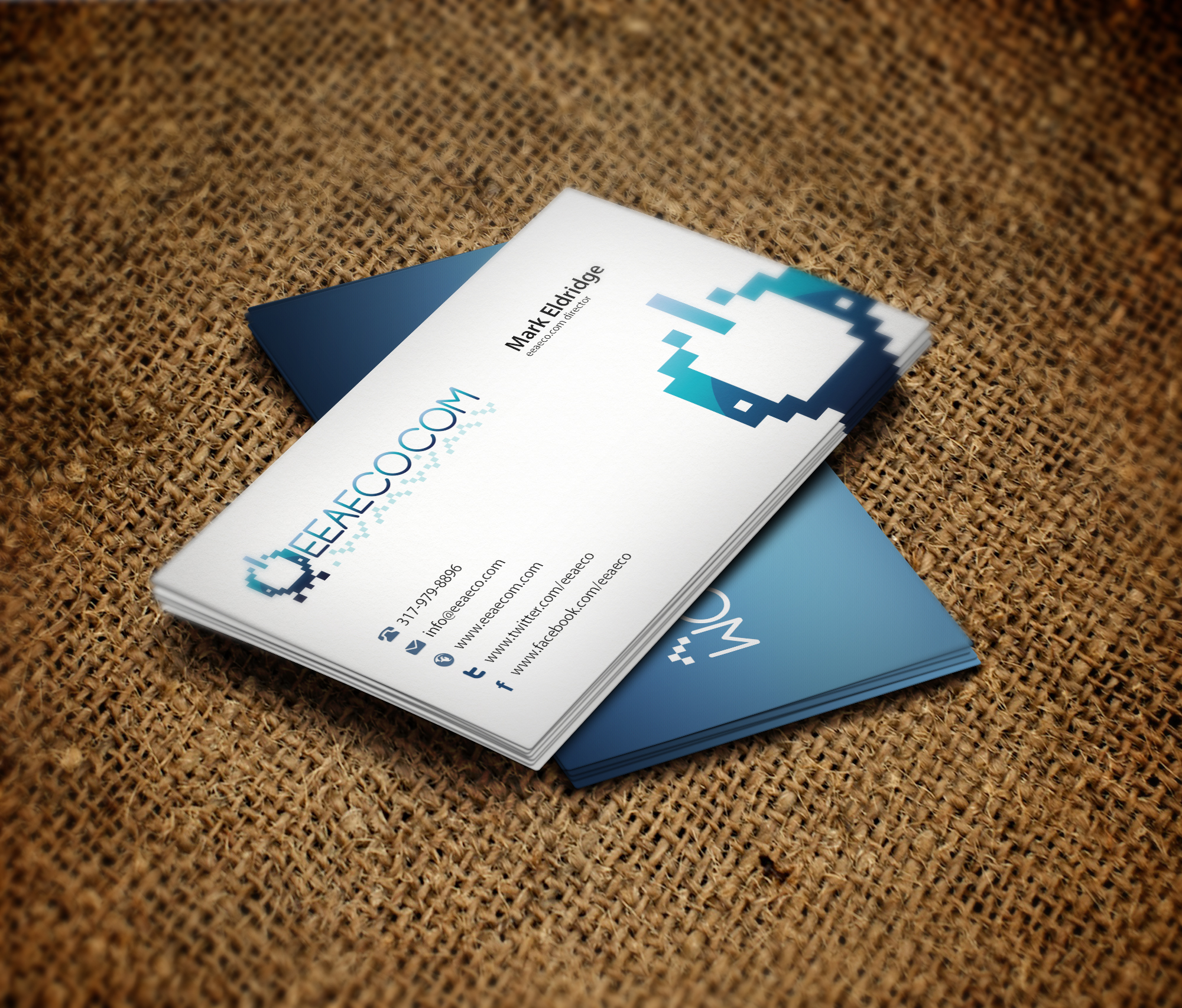 EEAECO.com Business Card Design