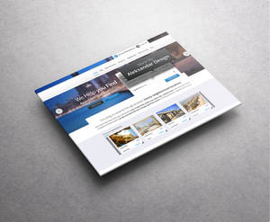 Travel Booking Web Design Freebie PSD Included