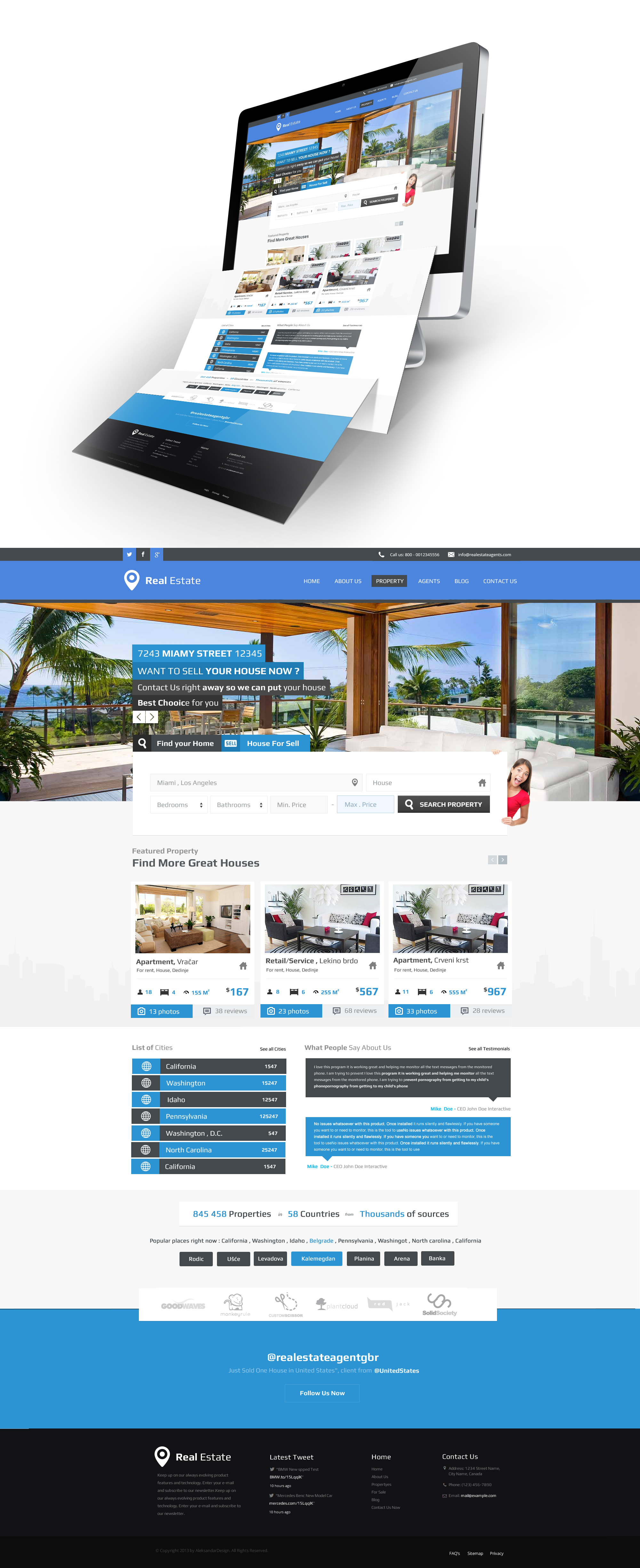 Real Estate Web Design