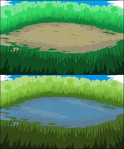 Battle backgrounds gba bw2 style NOW PUBLIC by Solo993 on DeviantArt