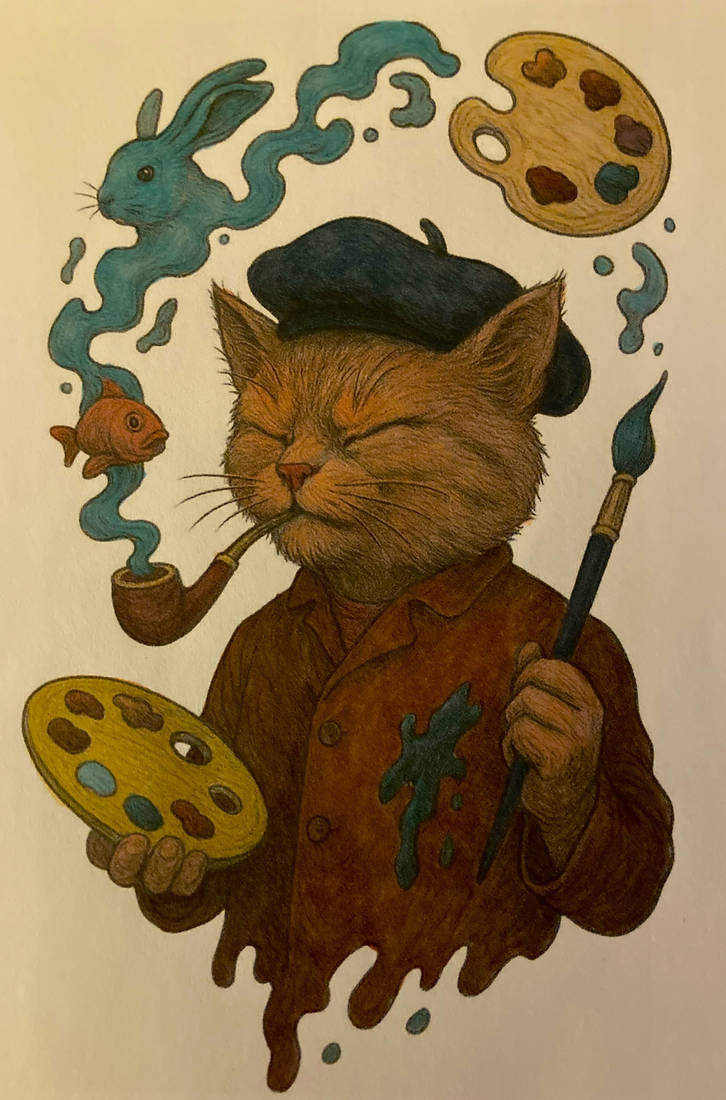 I'm visualizing a mouse by AnickinColor on DeviantArt