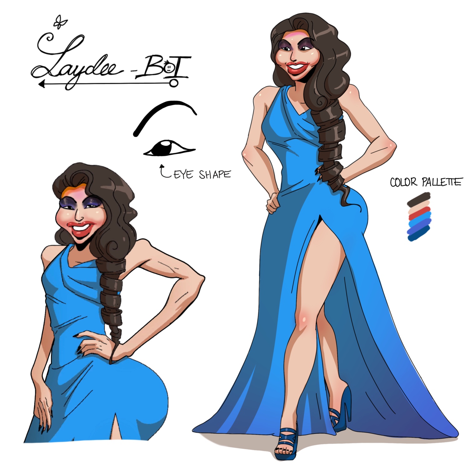 Laydee Patsy Character Adoptable : Laydee-Boi by Yecow on DeviantArt