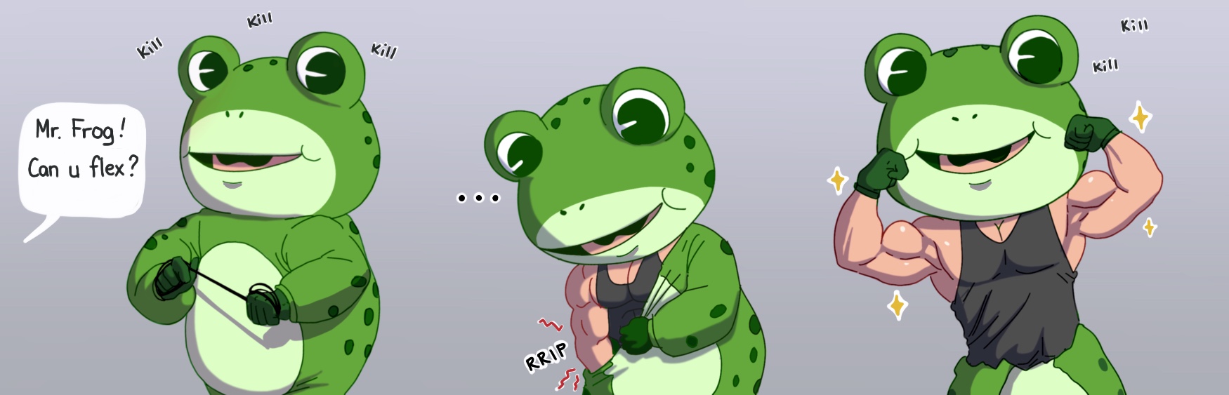 Merfrog Mr. Frog by Yecow on DeviantArt