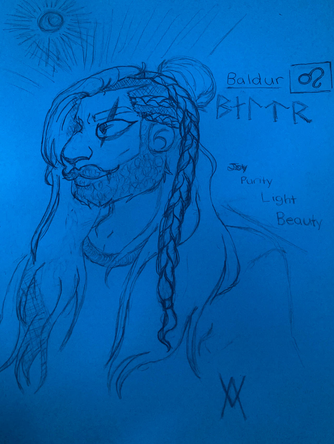 Norse God Baldur by Agas-Agalite on DeviantArt