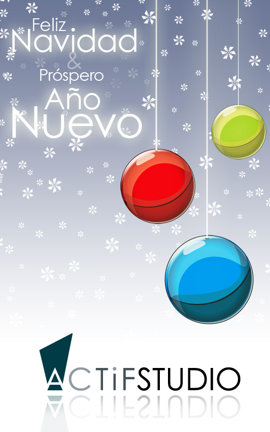 ActifStudio Crhistmas card