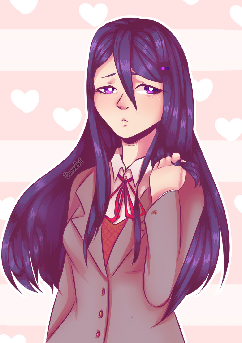 Fan Art Yuri Ddlc By DanuuAr On DeviantArt fan-art-yuri-ddlc-by-danuuar-on-deviantart