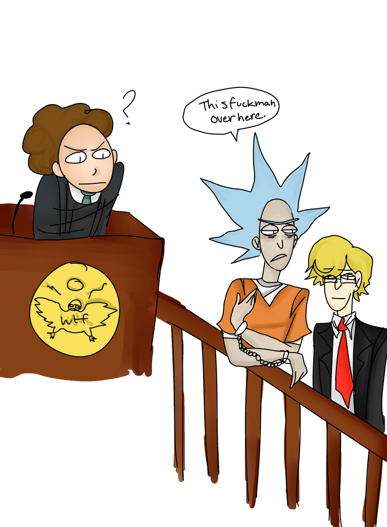 Judge Morty And Rick Allen Pt 1 By Saladdaysaregone On Deviantart