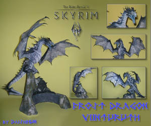 Frost Dragon - Viinturuth (Skyrim) Papercraft