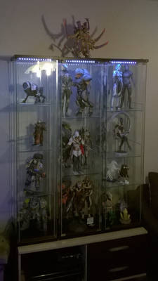 Display case for my paper models