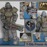 T-51b Power Armor papercraft