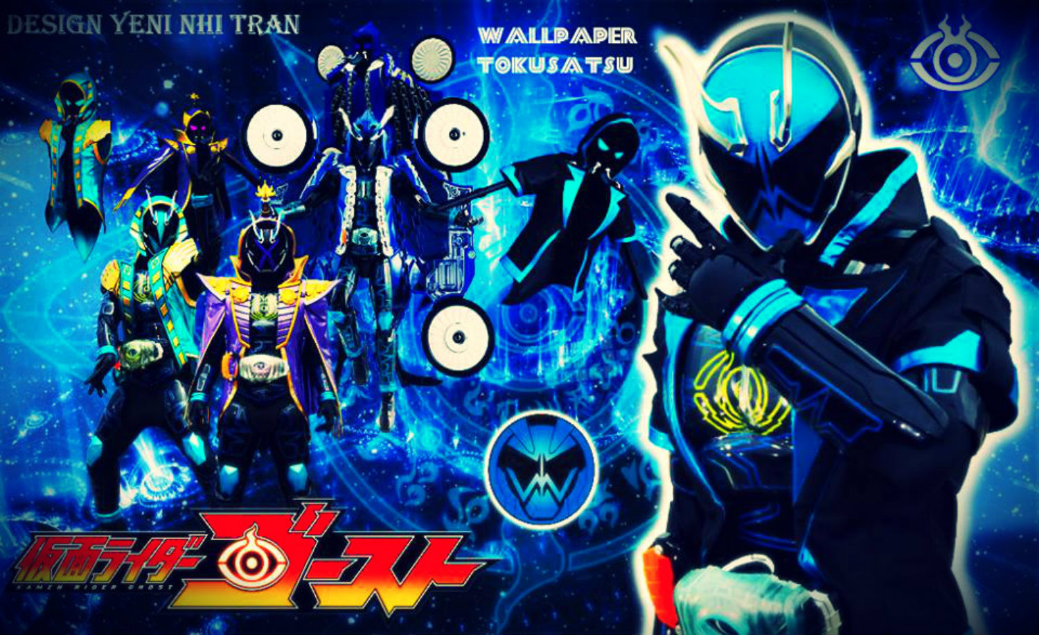 kamen rider specter wallpaper (change forms) by haule0123 on DeviantArt