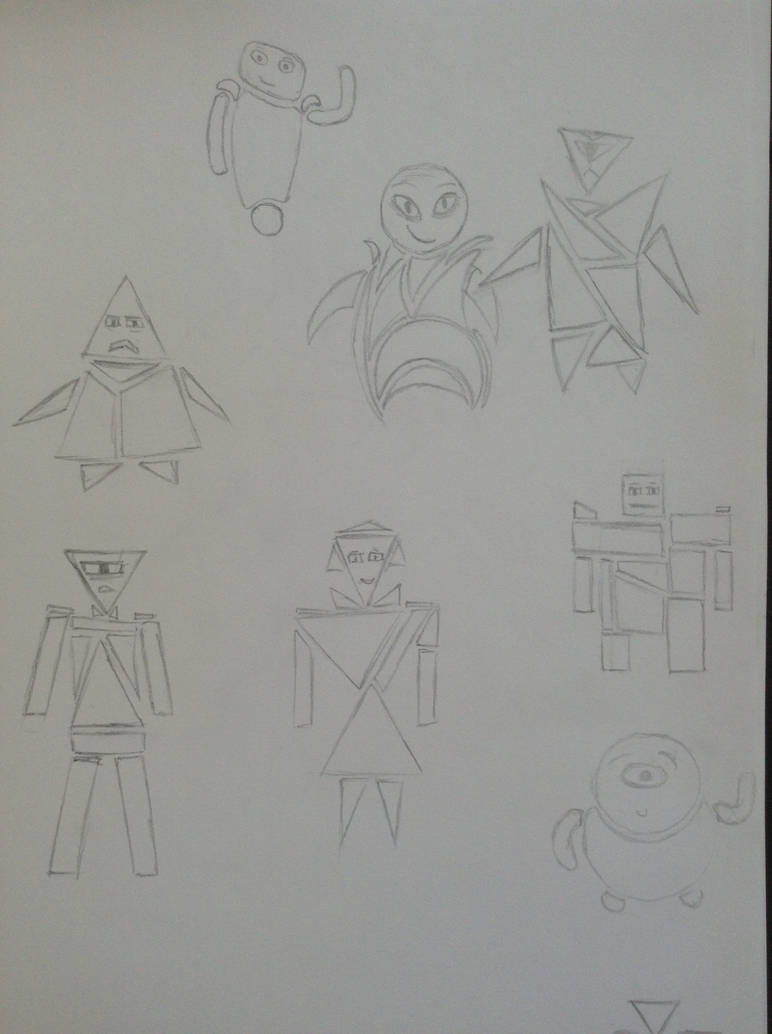 Shape Language Character Design By Limedalek On Deviantart Shape Language Character Design By Limedalek On Deviantart