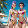 Rumi and Zoey (K-Pop Demon Hunters)# 1
