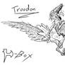 Lineart: Troodon