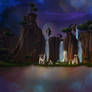 Nagrand at night ~ World of Warcraft
