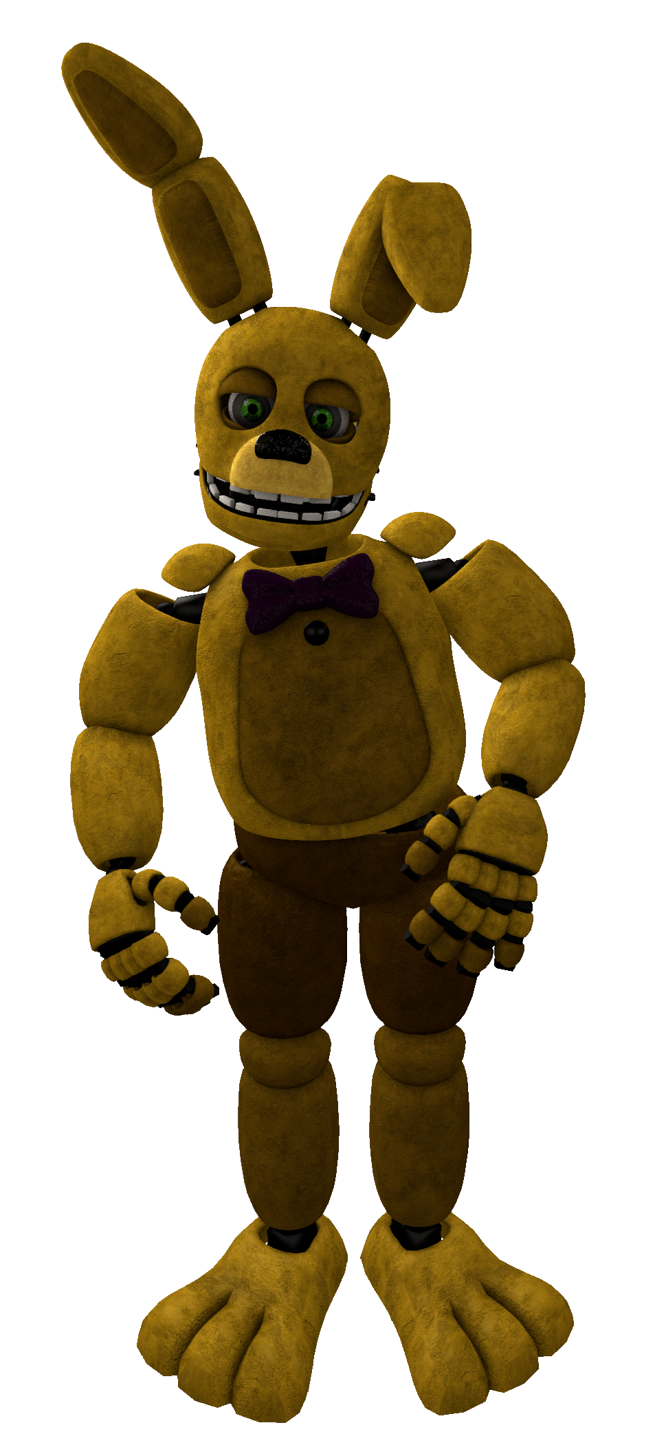 Springbonnie Fullbody by Burgier on DeviantArt