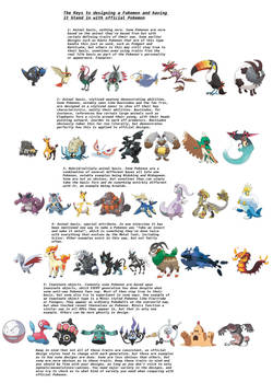 The Fakemon Design References (Gen VIII Updated)
