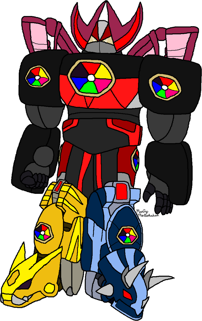 Dino Megazord (Power Rangers AU) by MF217 on DeviantArt