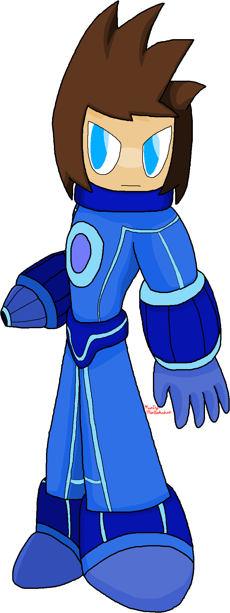 Mega Man (AU, second redesign)