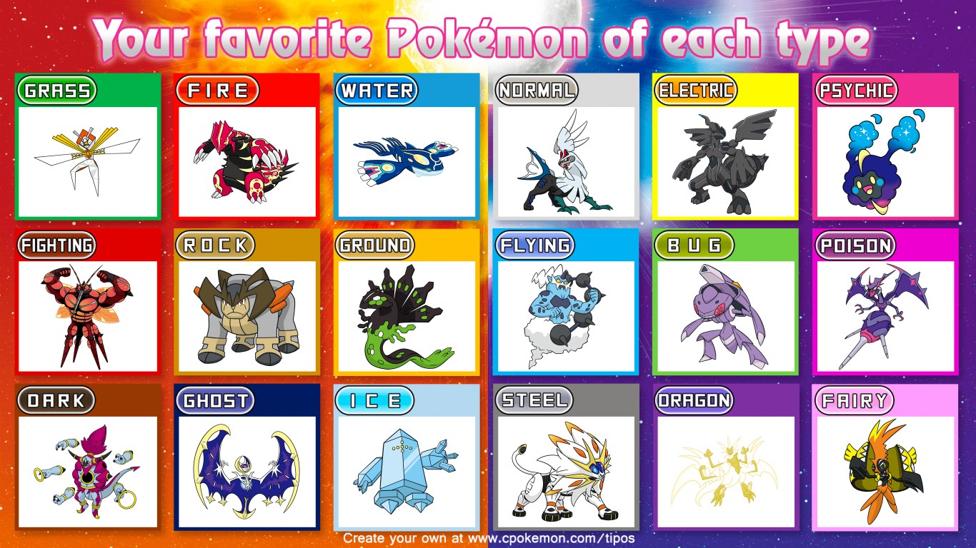 Favorite legendary/mythical/ultra beasts