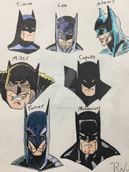 Batman 7 styles