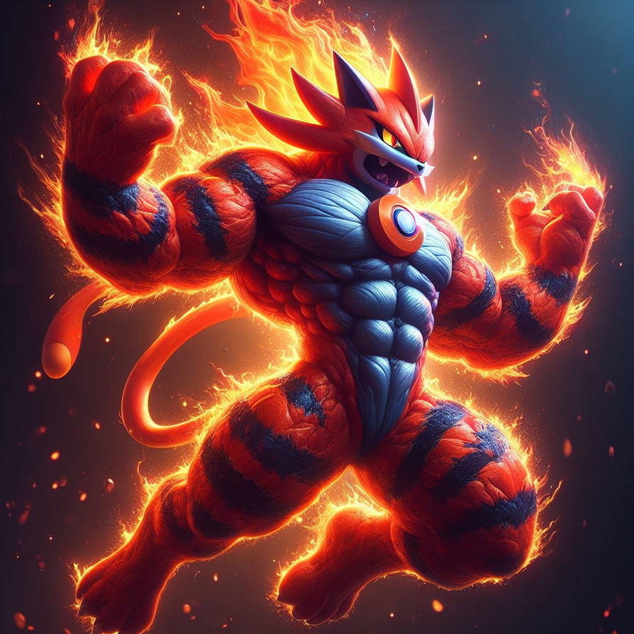 Incineroar by GamerPlaystation8 on DeviantArt