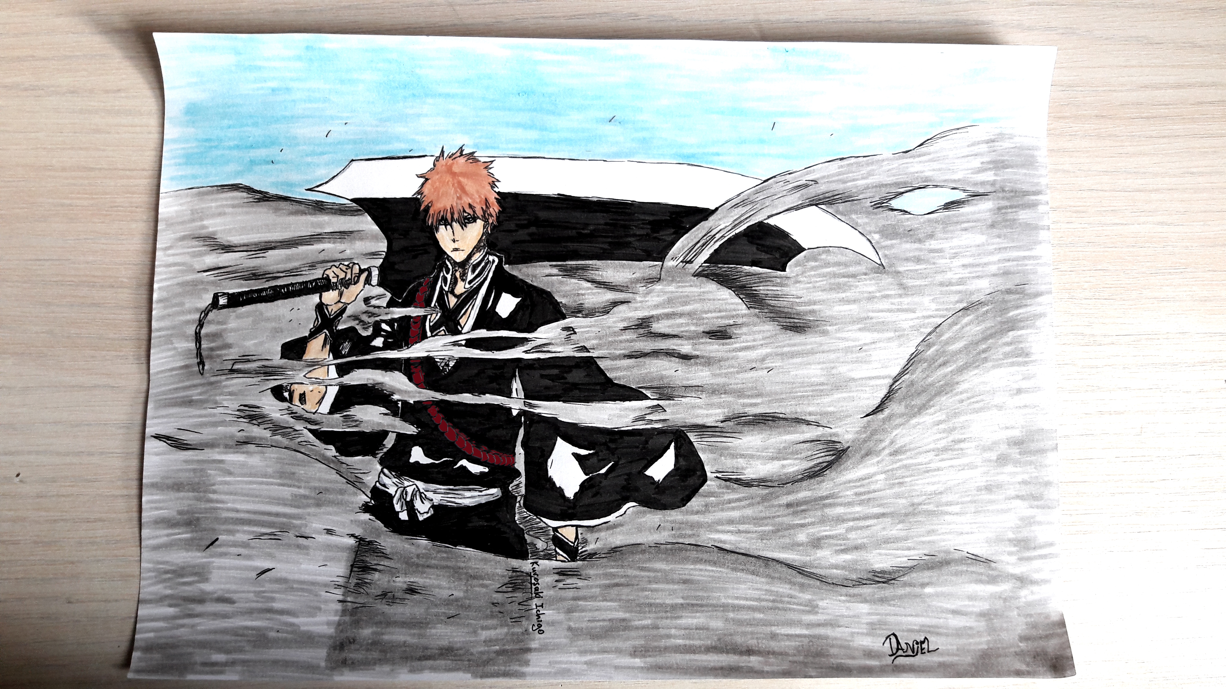 Fullbring Bankai Ichigo Drawing