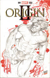 Wolverine Origin Sketch Cover