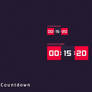 Clean Countdown PSD