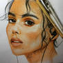 Zoe Kravitz Colored Pencils