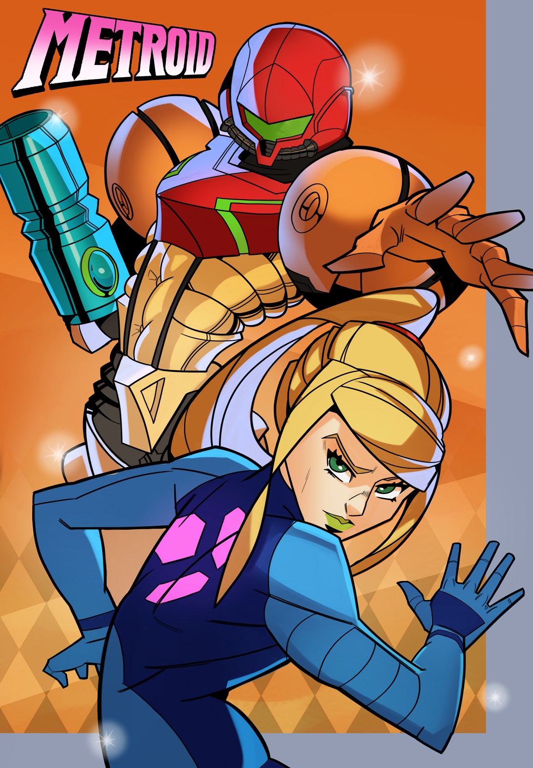 Metroid, JoJo's Bizarre Adventure by SplashBrush on DeviantArt