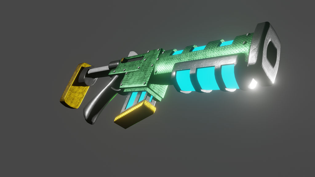 Cartoony Laser Rifle by battlestoriesfan on DeviantArt