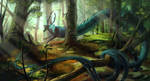 In the forest Speedpaint by MILICRAFT